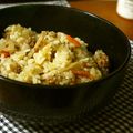 haruku221's cooksnap of when they made 簡単～！鶏とごぼうときのこの炊き込みご飯.