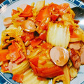 にゃちもと's cooksnap of when they made 簡単！美味！ウインナーと白菜の中華風炒め.