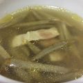 amileamila's cooksnap of when they made 【農家のレシピ】ゴボウとベーコンのスープ.
