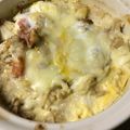 くっくはるちゃん's cooksnap of when they made 豆腐と納豆の半熟卵乗せふわふわグラタン.
