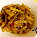 minimummum's cooksnap of when they made ヤーコンの生姜きんぴら.