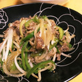 ☆いのてり☆'s cooksnap of when they made 青椒肉絲 ～牛肉とピーマンの炒め物～.