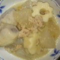 クックLJ2W4Q☆'s cooksnap of when they made 里芋・大根・ちくわぶでそぼろ煮！.