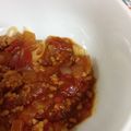 kimig's cooksnap of when they made 絶品！トマト缶で簡単ミートソース.