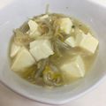 ＃Yuzu＃'s cooksnap of when they made ラーメンスープで♪もやしと豆腐のとろみ煮.