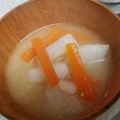 クックTSRW2N☆'s cooksnap of when they made ながいもとにんじんのお味噌汁.