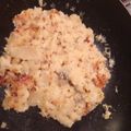 摩訶たいしょう's cooksnap of when they made 残り肉じゃがで簡単ライスピザ.