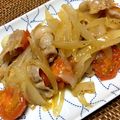 ぽんた番長's cooksnap of when they made ミツカンカンタン酢☆豚バラとトマト炒め♪.