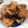 ま・д・な's cooksnap of when they made 厚揚げステーキ♪簡単な厚揚げの照り焼き.