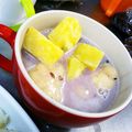 choco831's cooksnap of when they made 豆乳とさつまいも入り♡小豆缶でおしるこ.