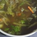 もりのりころ's cooksnap of when they made キャベツと人参の皮の味噌汁.