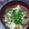 みがつくひと's cooksnap of when they made 体に優しい☆きのこと豆腐の大根おろし汁.