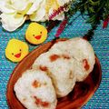 ももちゃんのれしぴ's cooksnap of when they made 梅ちりめんのおにぎり.