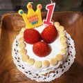 moa＊＊'s cooksnap of when they made 簡単！10分で作れる赤ちゃんケーキ！.