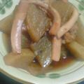 サラサ☆'s cooksnap of when they made 大盛り！いか大根の煮物.