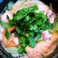 Cook★Robin's cooksnap of when they made パパ自慢のパクチーしゃぶしゃぶ鍋.