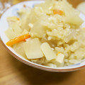 rakuen's cooksnap of when they made 真鯛のあらで旨みup♡大根の炊き込みご飯.