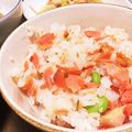 bb☆'s cooksnap of when they made 枝豆と塩鮭の混ぜごはん.
