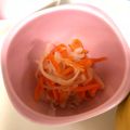 らいぶ's cooksnap of when they made なます 三色なます おせち 簡単カラフル.