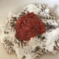 Yokchina's cooksnap of when they made シンプルなヨーウルトマントゥ☆トルコ.