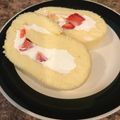 キャラメロママ's cooksnap of when they made SwansDownでふわふわロールケーキ.
