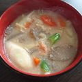 ゆなほむcrea's cooksnap of when they made 我が家の粕汁.