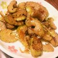 クックW55Z6J☆'s cooksnap of when they made 低糖質＊ﾏﾖ炒めｾﾛﾘのおかか和え.