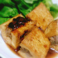 Sac’HiNa's cooksnap of when they made 厚揚げの肉詰め☆中華風煮込み.
