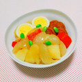 まあまま☆0403's cooksnap of when they made ゆで卵もご一緒に☆さつま揚げと野菜の煮物.