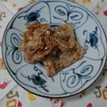 イチゴ、イチゴ。's cooksnap of when they made お弁当シリーズ♪豚肉のソースソテー♪.