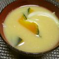 ジョングレ's cooksnap of when they made 玉ねぎとかぼちゃのゴロゴロお味噌汁.