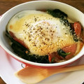 酒のみヨシゾー's cooksnap of when they made とろとろ♪半熟たまごのほうれん草ココット.