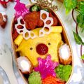 panna_703's cooksnap of when they made クリスマス☆トナカイ★オムライス弁当♫.