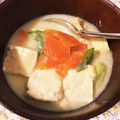 まつもつまつもつ's cooksnap of when they made 美味しんぼ 究極のトロける湯豆腐を再現！.