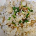 氷室☆蘭's cooksnap of when they made ベビーホタテのガーリックライス.