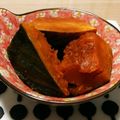 chooooma's cooksnap of when they made レンチン10分だけ！甘いかぼちゃの煮物♥.