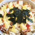 ayakaL7's cooksnap of when they made ☆キャベツ 明太マヨ 餅 チーズ 焼き♡.