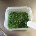☆こまっと☆'s cooksnap of when they made 離乳食中期★ほうれん草のおかゆ★.