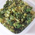 みゃじま's cooksnap of when they made かぶの葉✿炒め（ごま油）.