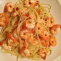 kitchenlover's cooksnap of when they made 究極海老パスタ.