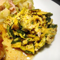 UMIsan☆'s cooksnap of when they made ＊かぼちゃの皮とツナのサラダ＊.