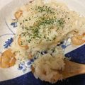 mikidouzan's cooksnap of when they made 休日のランチに❤うちのエビピラフ♪基本編.