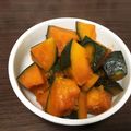 ☆Hikko☆'s cooksnap of when they made レンジで簡単 カボチャの煮物.