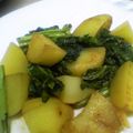 maruru-nn's cooksnap of when they made 菜の花とじゃがいもの甘酢炒め。.