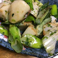 ちゃんこまんさん's cooksnap of when they made 里芋と長ねぎの青のりバター炒め.