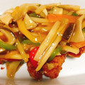 tomo‎✩'s cooksnap of when they made 鶏のから揚げ＊た～っぷり野菜あんかけ.