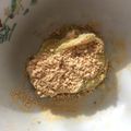 フランクフルトJr's cooksnap of when they made 焼き芋リメイク きな粉のスィーツ.