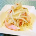 アイリッシュショコラ's cooksnap of when they made レンジで簡単　もやしナムル.