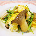 アイリッシュショコラ's cooksnap of when they made 豆苗とエリンギの卵炒め.