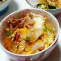 かずちゃんの母's cooksnap of when they made 大根と豚肉の卵とじ.